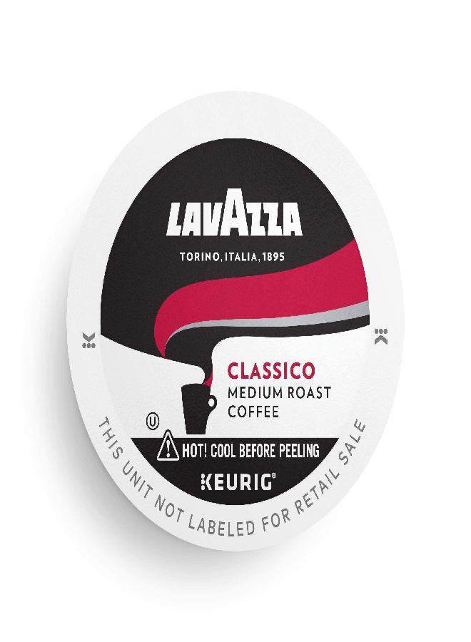 Lavazza Classico Single-Serve Coffee K-Cups for Keurig Brewer, Medium Roast, 88 capsules Value Pack, 1 - Image 3